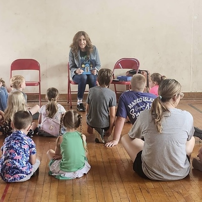 Karla Bauer, author & singer-songwriter joined us for Summer Reading 2026.