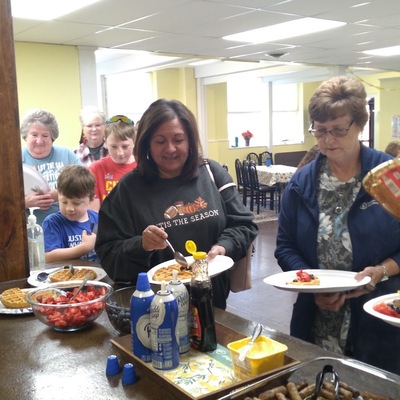 Waffles & Worship Community Event