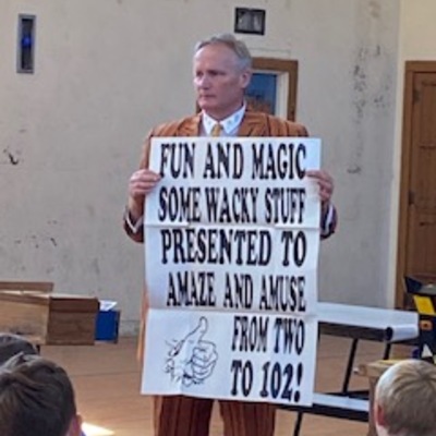 Magician at Summer Reading Program 2024