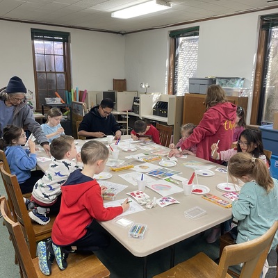 Arts and Crafts at the library