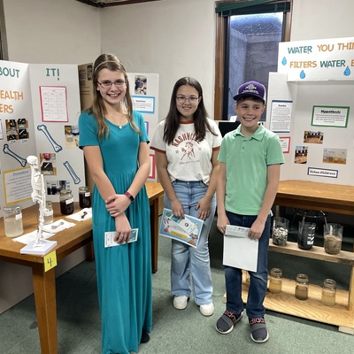 The winners of our Community Science Fair!