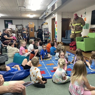 2025 Summer Reading Color Our World with Heroes Program