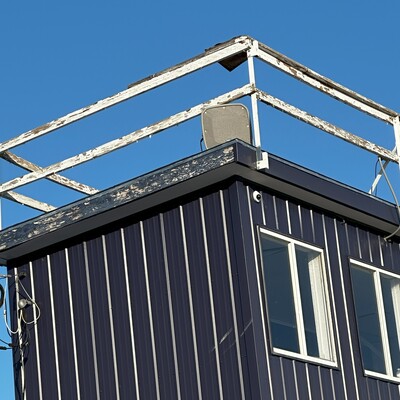 pressbox balcony